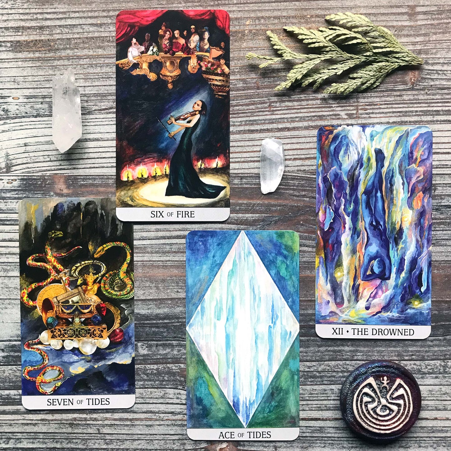 Japaridze Tarot by Nino Japaridze | Original Tarot Deck