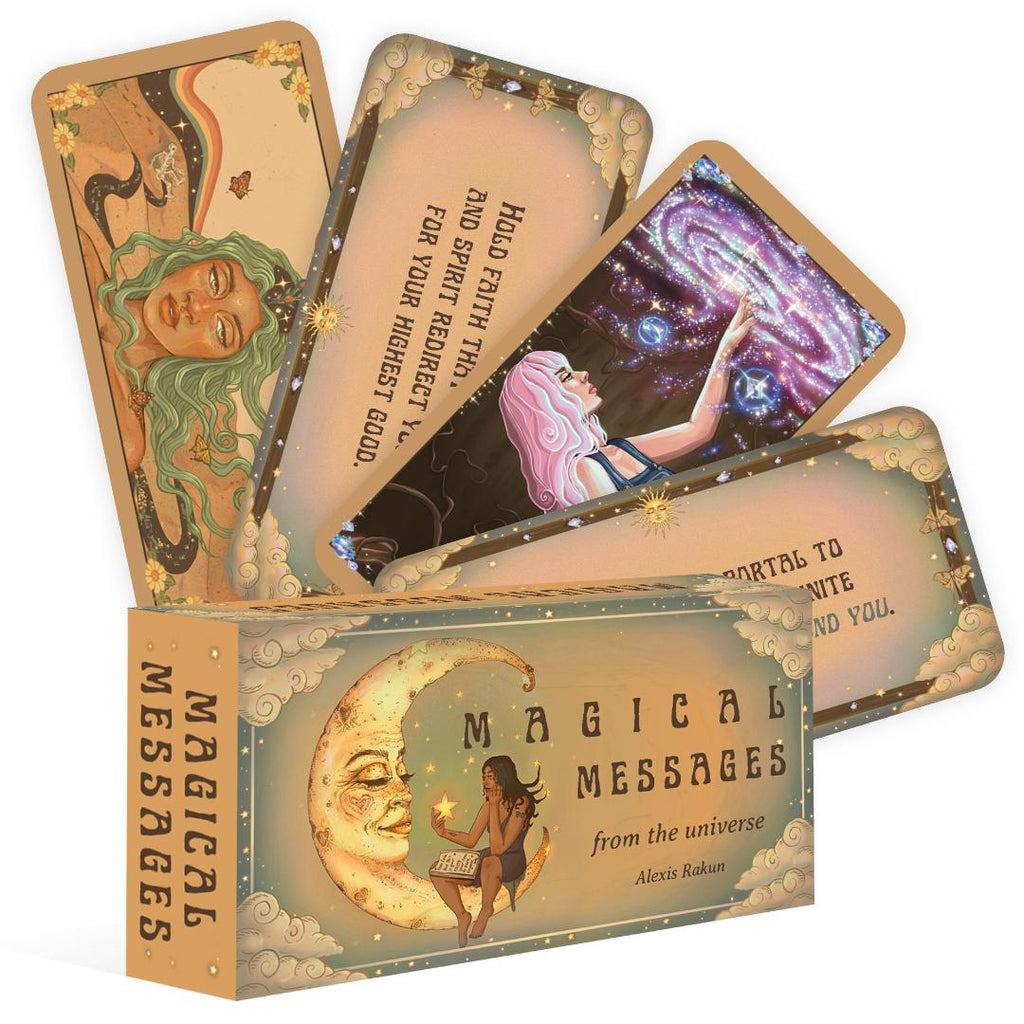 Magical Messages from the Universe by Alexis Rakun | Rockpool Mini Cards Deck