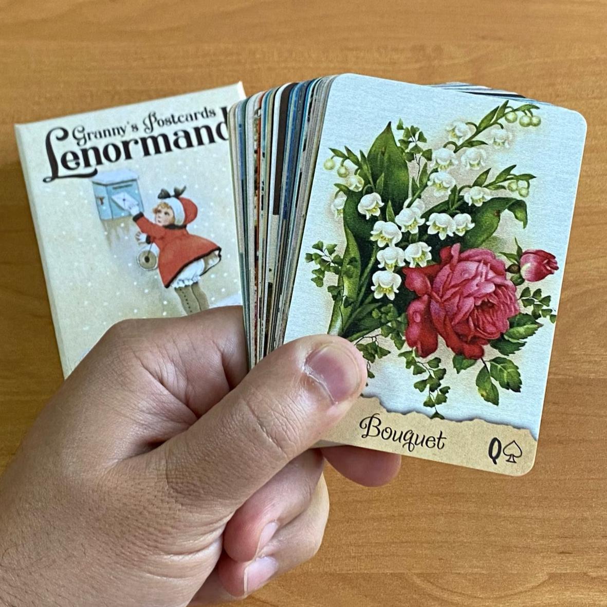 Granny’s Postcards Lenormand by Mykola Taradaiko | Indie Tarot Deck