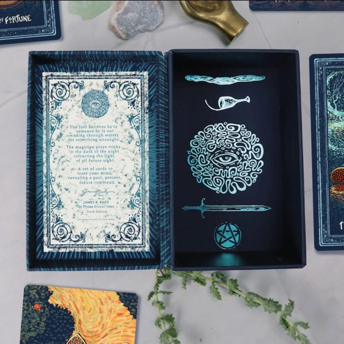 Prisma Visions Tarot Deck by James R Eads | Indie Tarot Deck