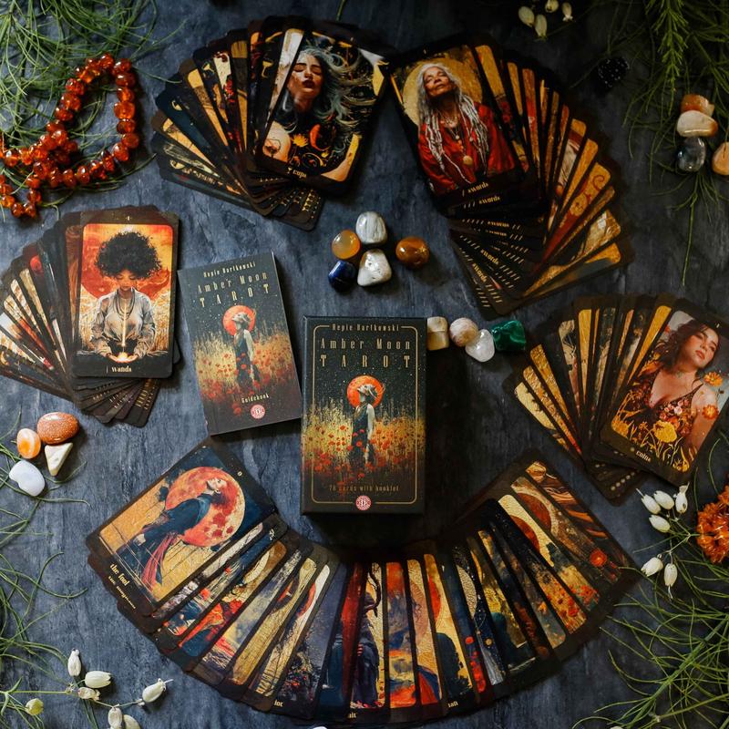 Amber Moon Tarot by Hepie Bartkowski