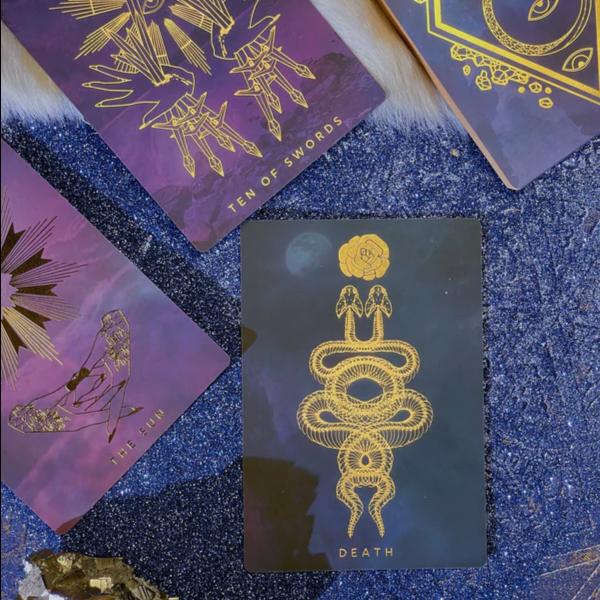 The Weaver Tarot - Shadow Edition | Threads of Fate Tarot Deck