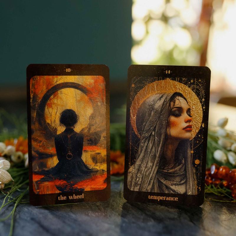 Amber Moon Tarot by Hepie Bartkowski