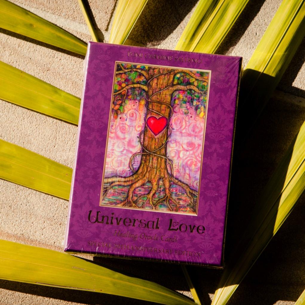 Universal Love Healing Oracle Cards: Special 20th Anniversary Edition