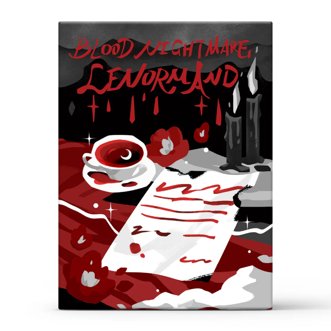 Blood Nightmare Lenormand - Crimson Edition