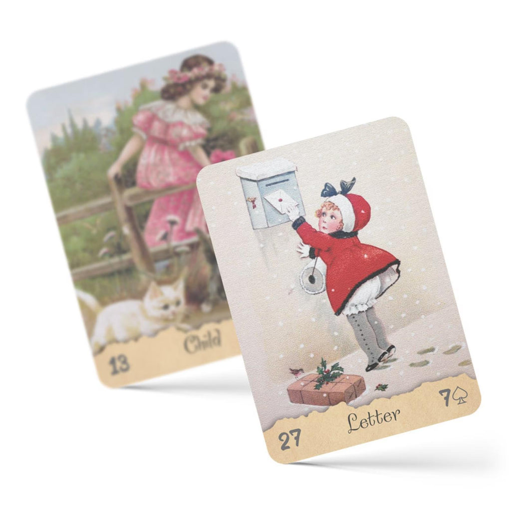 Granny’s Postcards Lenormand by Mykola Taradaiko | Indie Tarot Deck