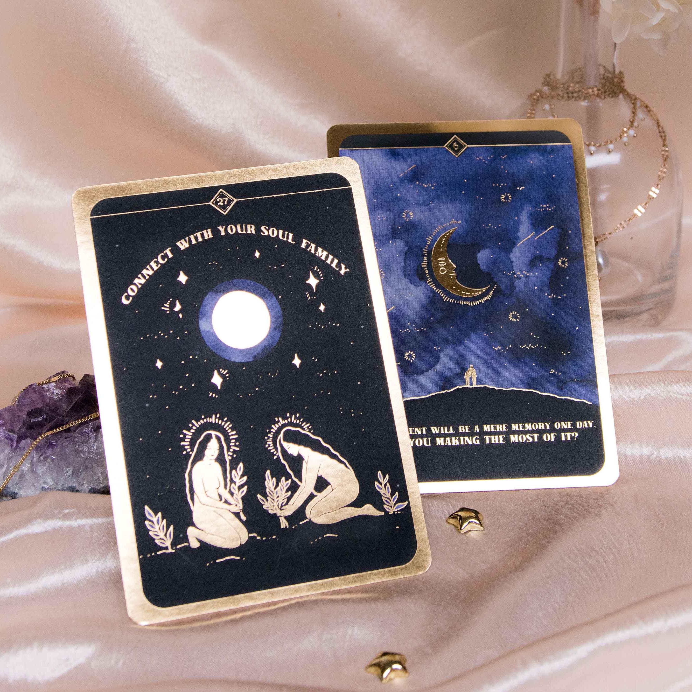 Soul Whispers Card Dreamy Moons