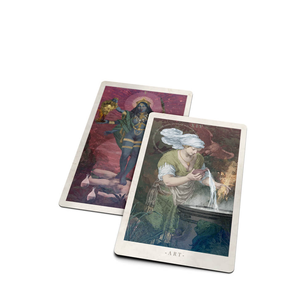 Terra Volatile Expansion by Credo quia Absurdum | Indie Tarot Deck