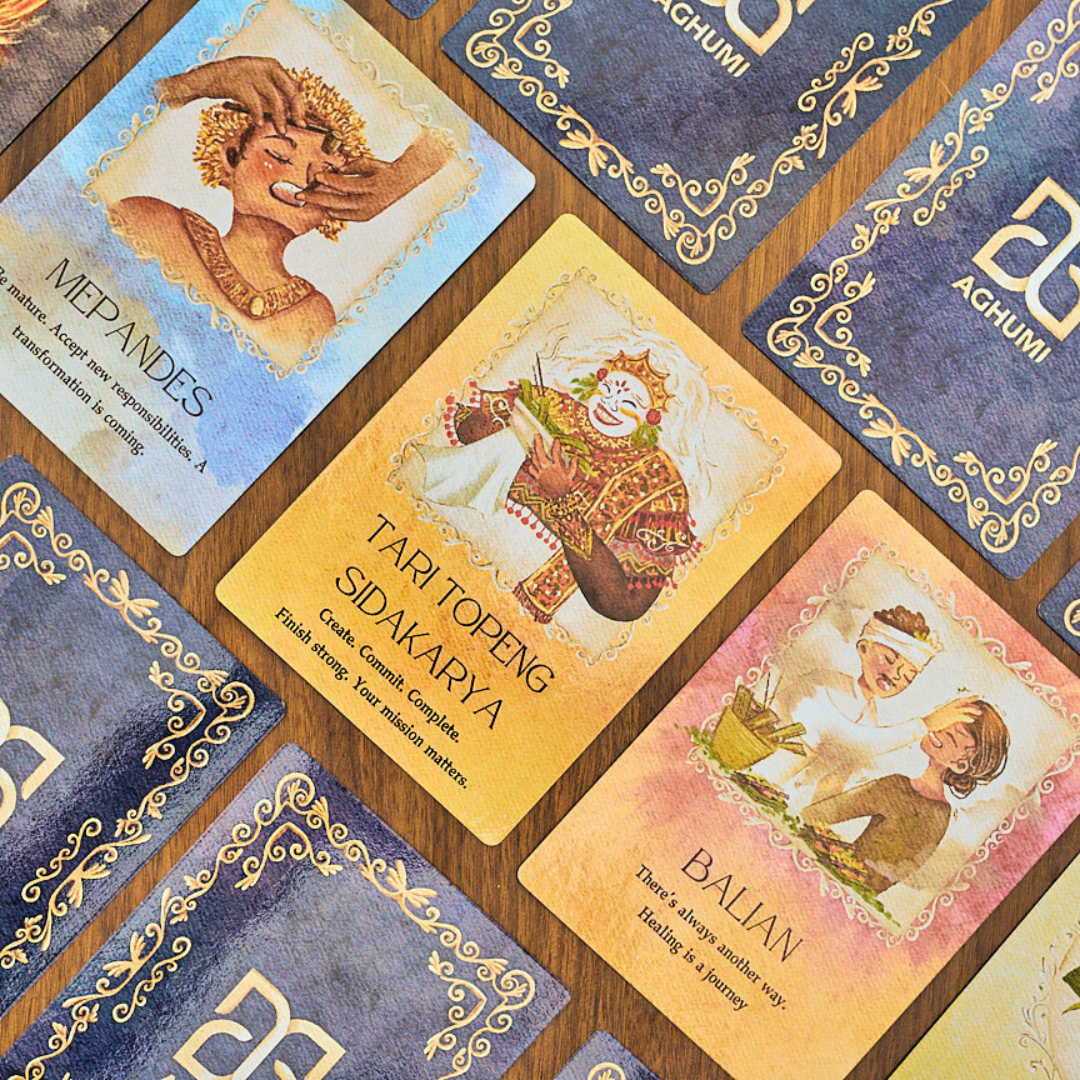Aghumi Oracle - Balinese Wisdom Inspired Oracle Deck