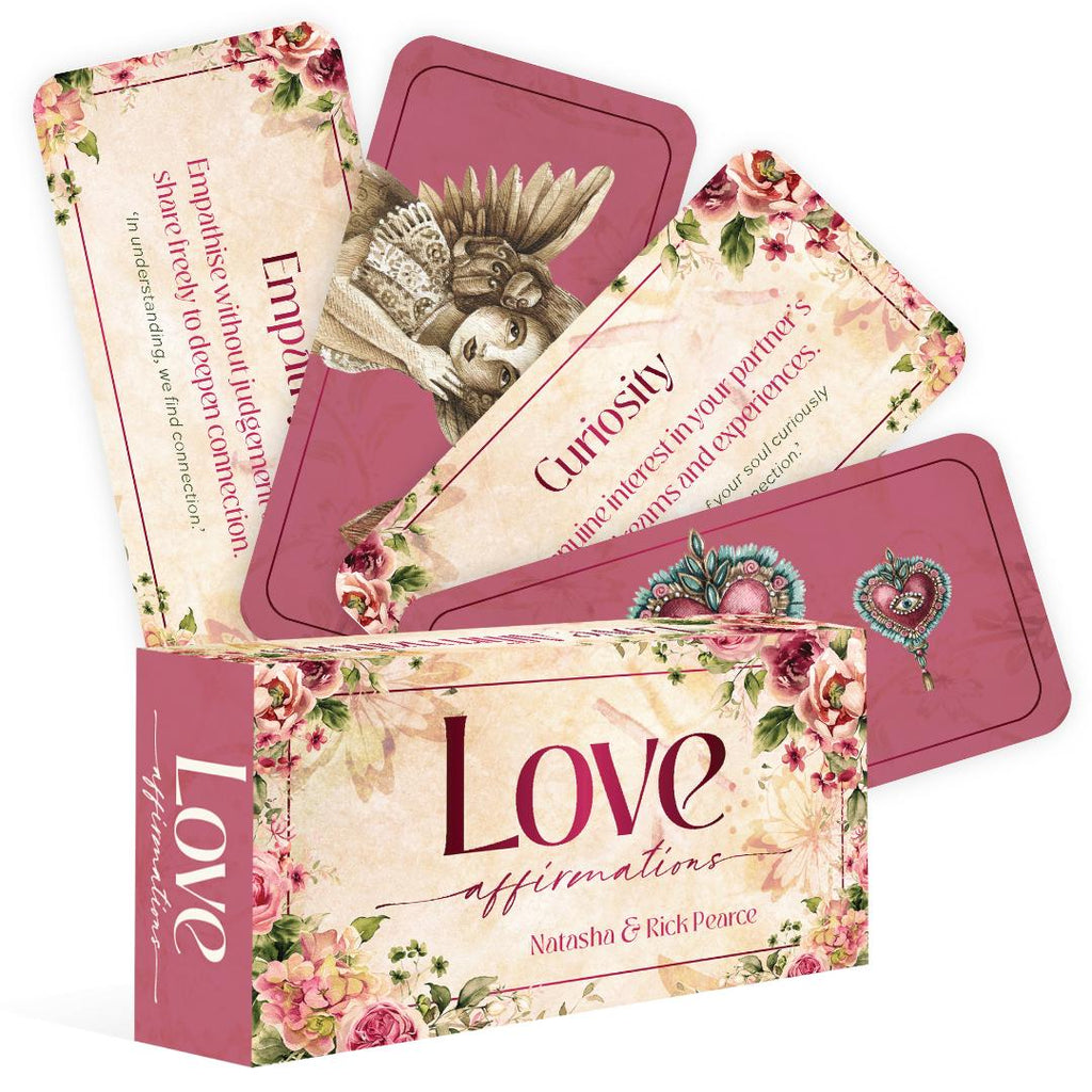 Love Affirmations Mini Cards by Natasha Pearce and Rick Pearce | Rockpool Mini Oracle Card Deck