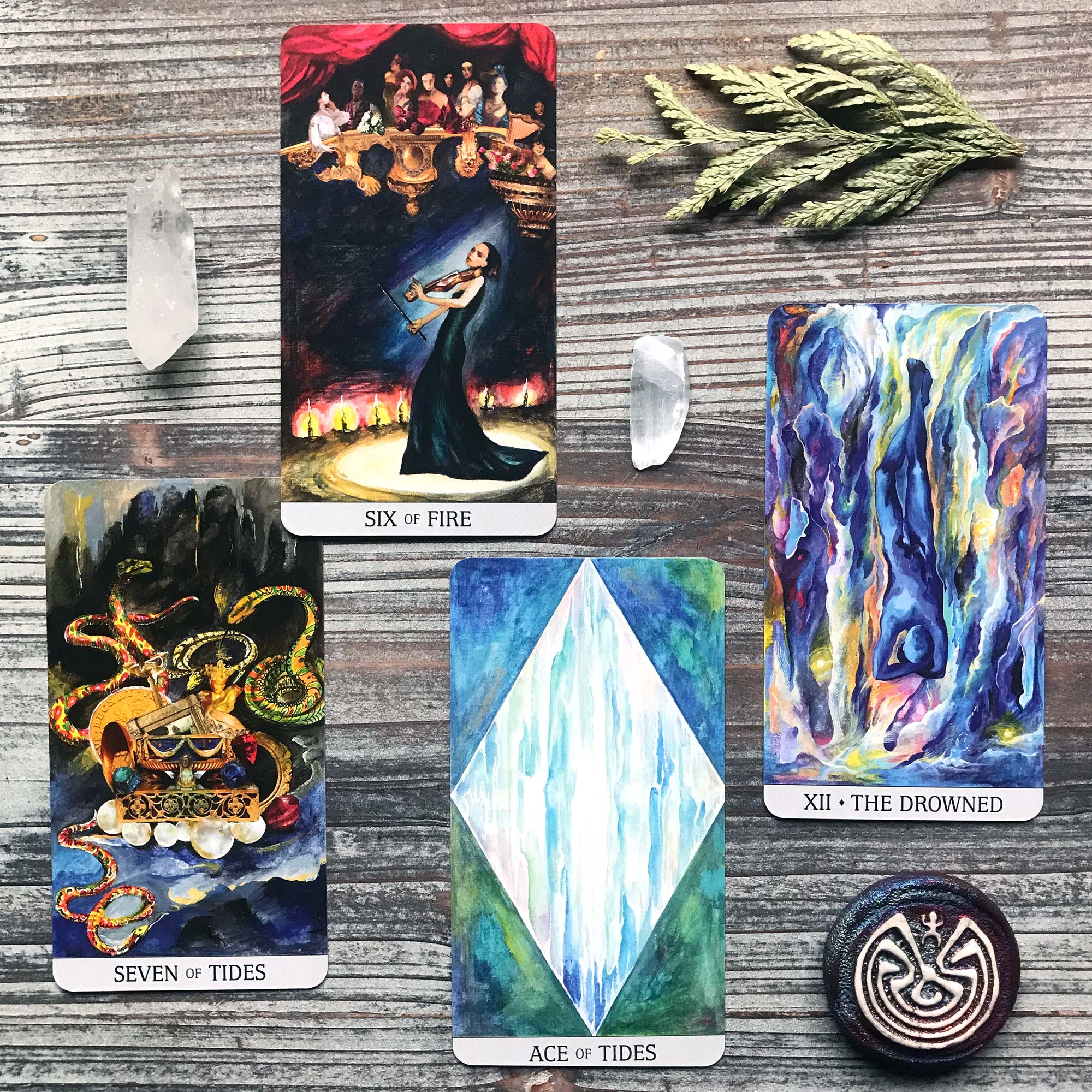 Japaridze Tarot by Nino Japaridze | Original Tarot Deck