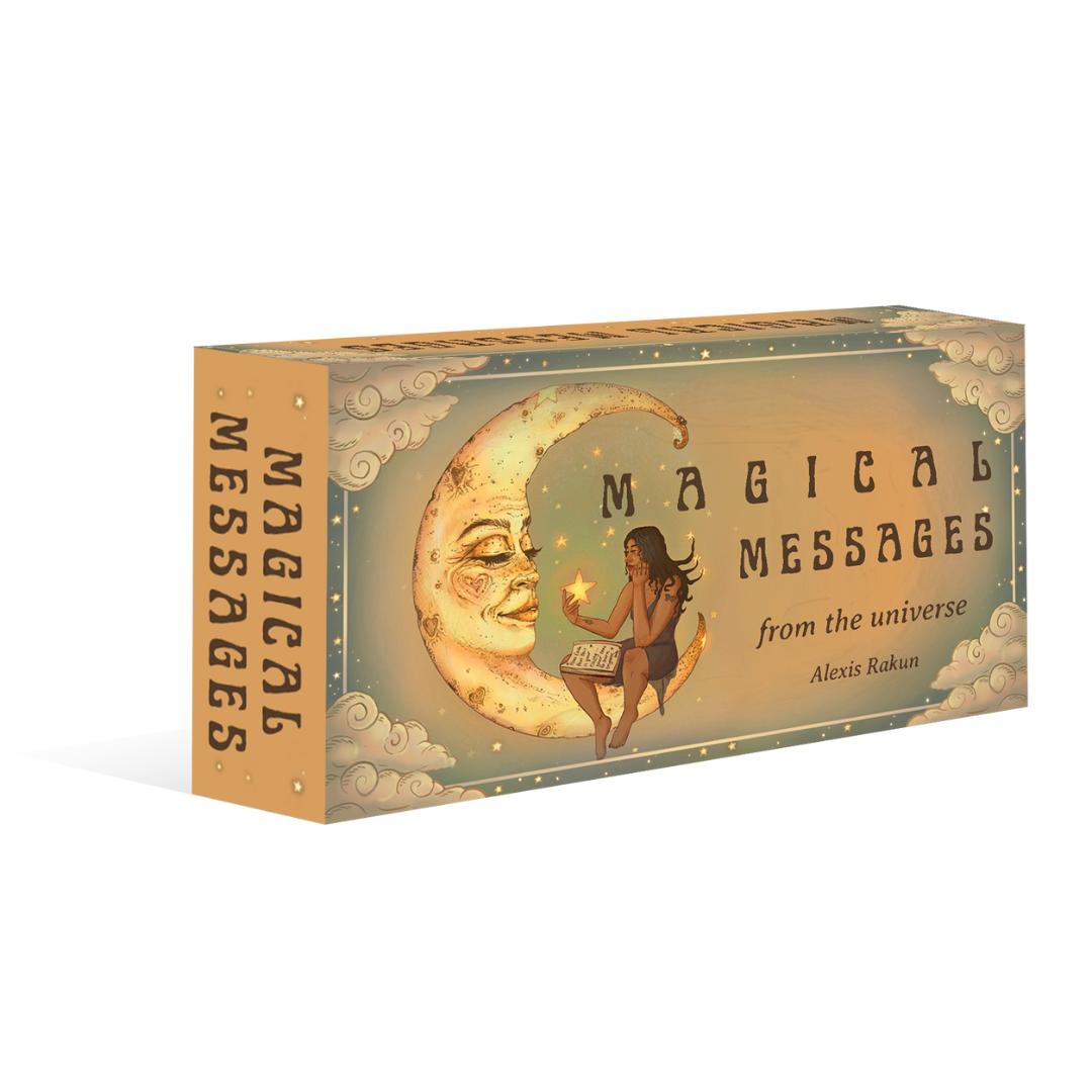 Magical Messages from the Universe by Alexis Rakun | Rockpool Mini Cards Deck