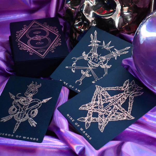 The Weaver Tarot - Rose Gold Edition |Threads of Fate Tarot Deck
