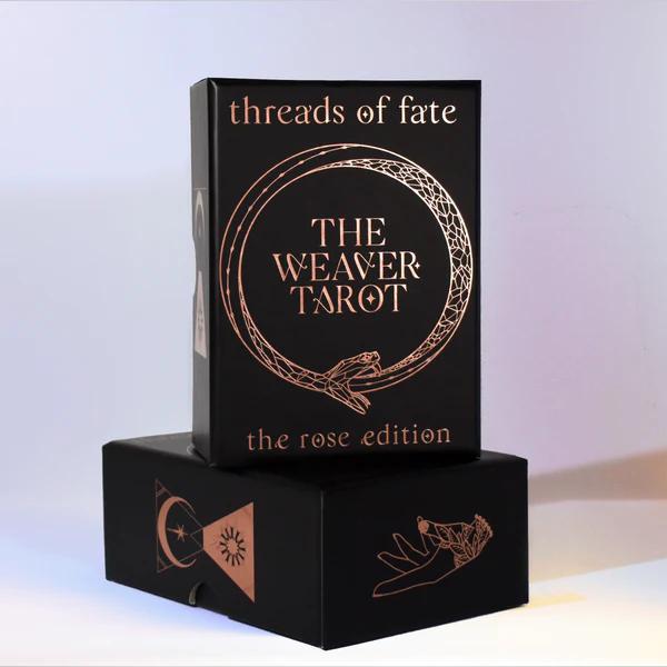 The Weaver Tarot - Rose Gold Edition |Threads of Fate Tarot Deck