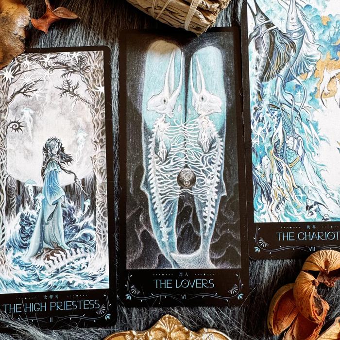 The Lighthouse in Fog Tarot - Portable Edition
