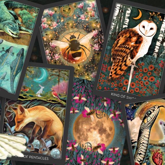 The Guardian of The Night Tarot by MJ Cullinane | Original Tarot Deck