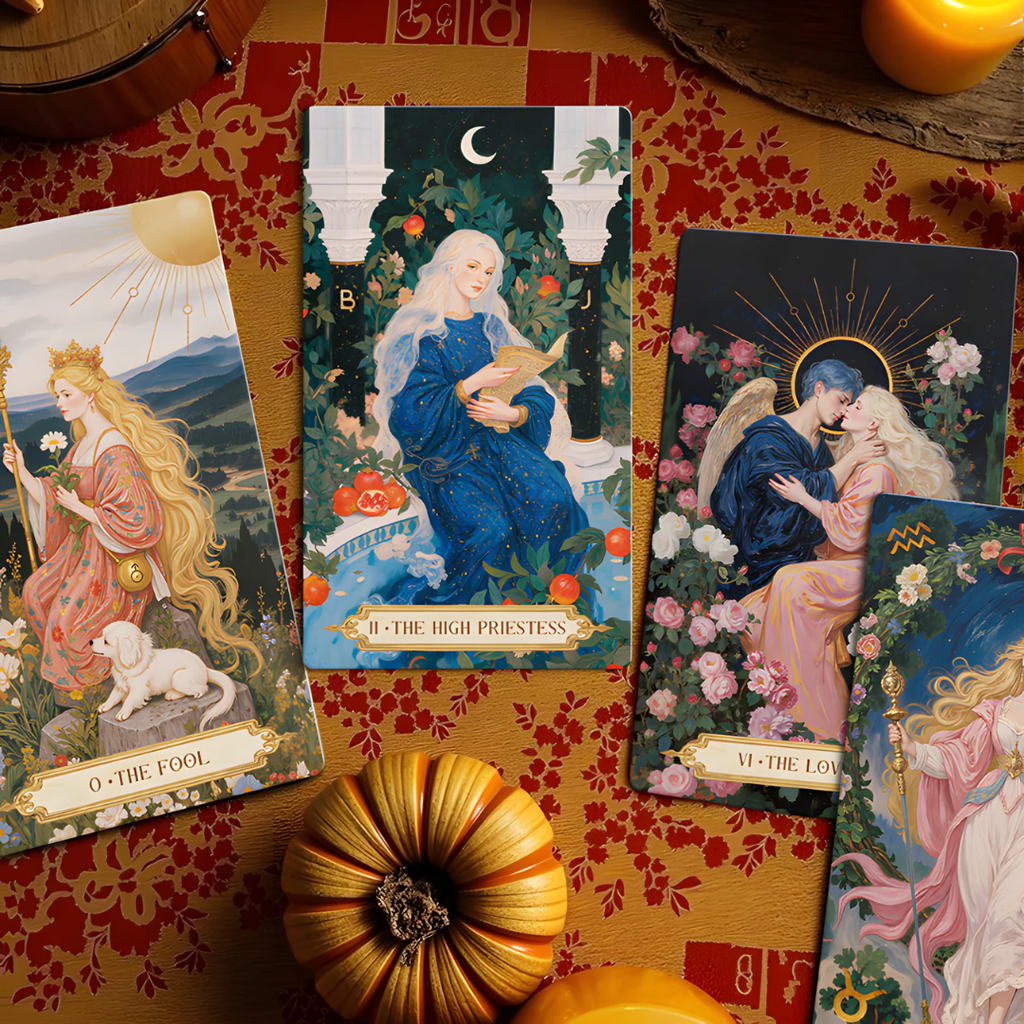 Moonshadow Floral Vow Tarot by MaxZ