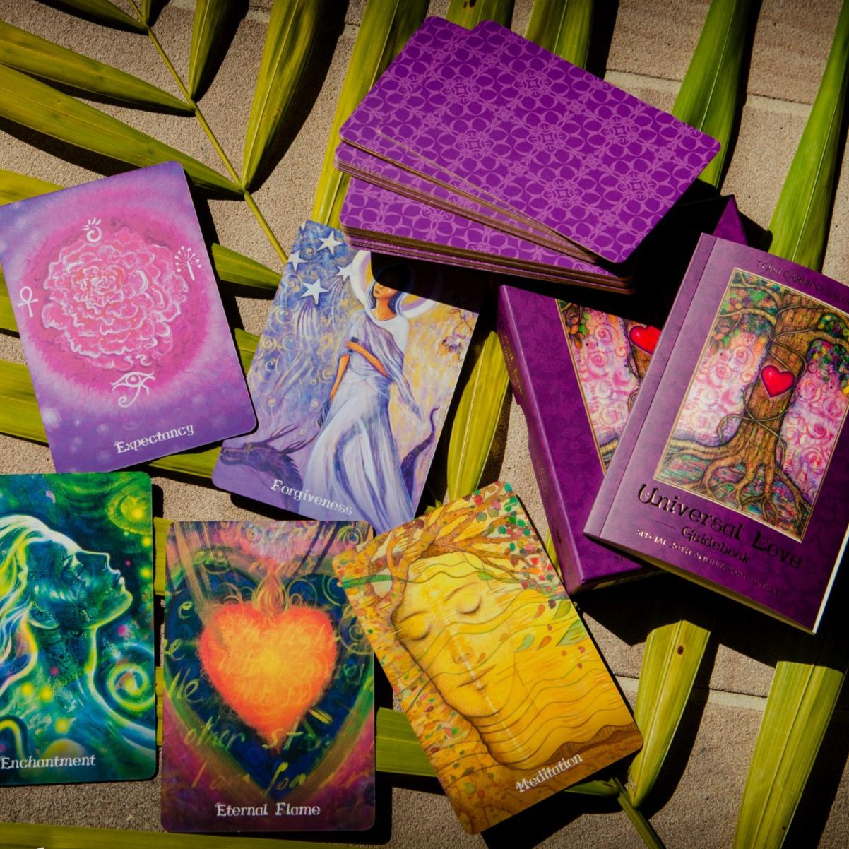 Universal Love Healing Oracle Cards: Special 20th Anniversary Edition