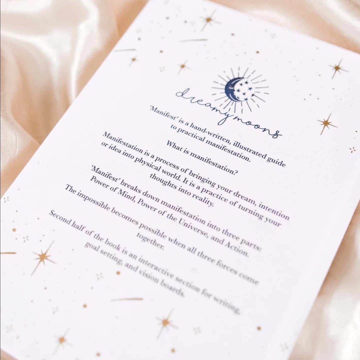 Manifest Journal Dreamy Moons