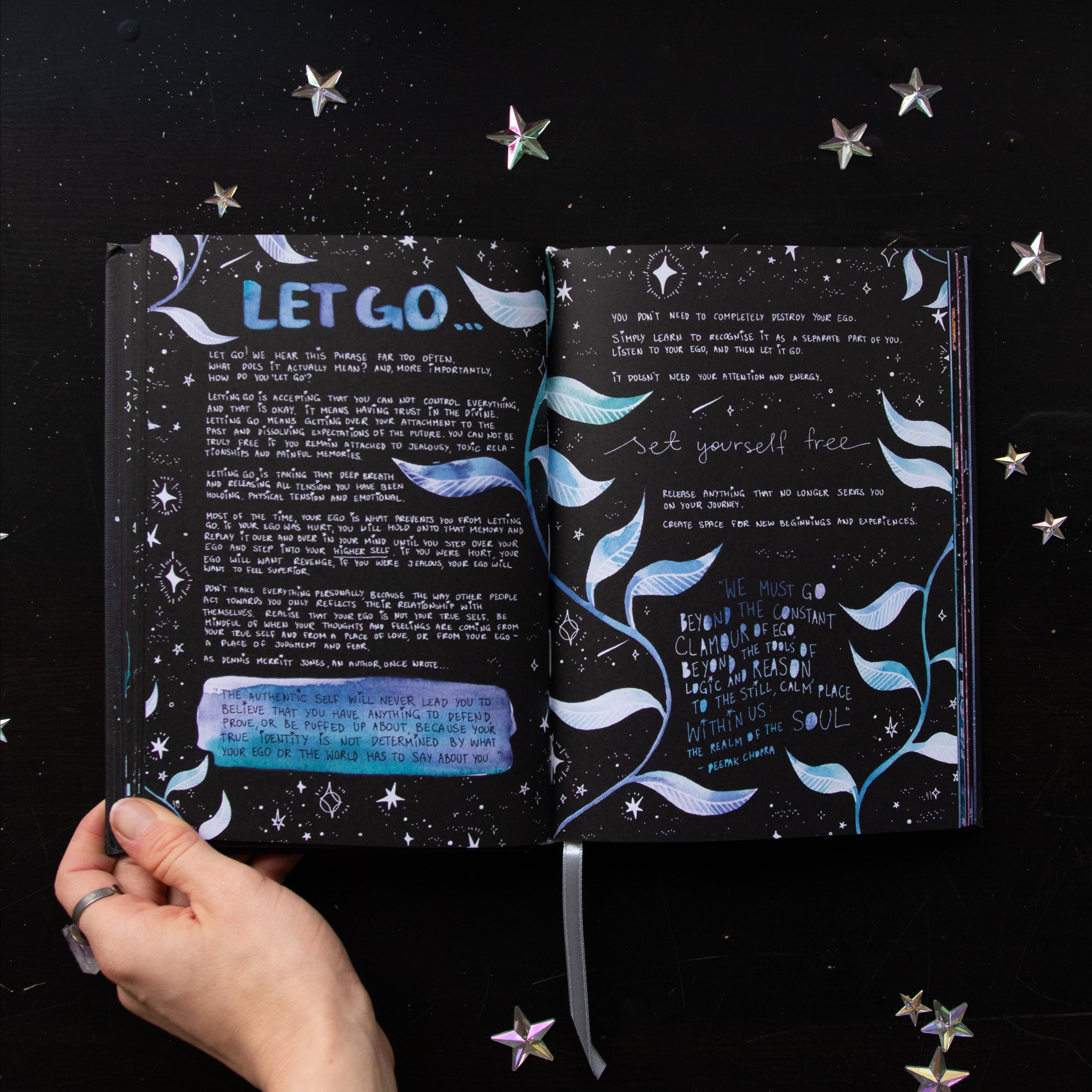 A Journey Within Journal Dreamy Moons