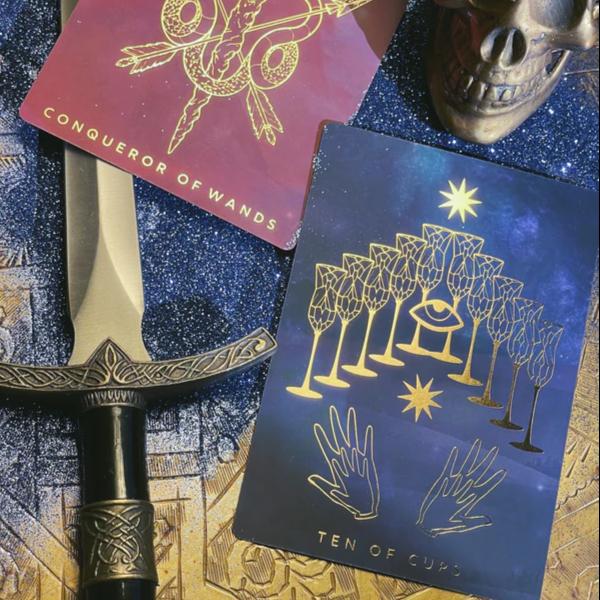 The Weaver Tarot - Shadow Edition | Threads of Fate Tarot Deck