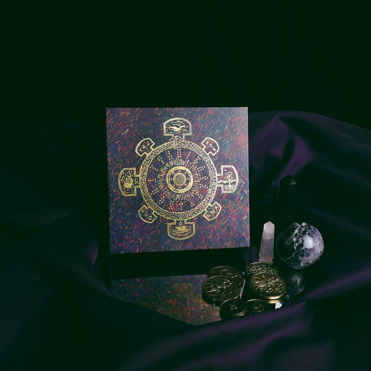 Geomantic Visions (Set of 20 Coins) for Geomancy by James R Eads | Prisma Visions