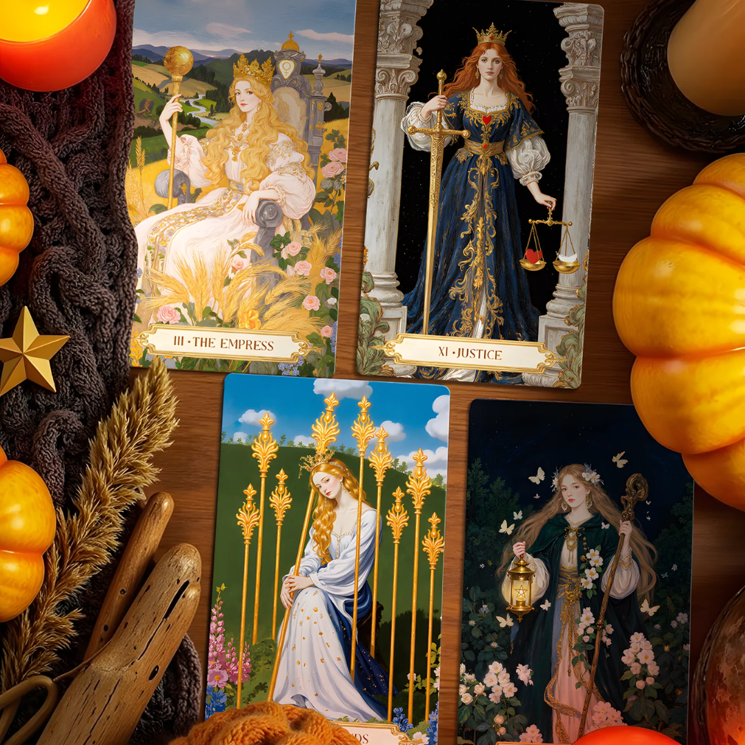 Moonshadow Floral Vow Tarot by MaxZ