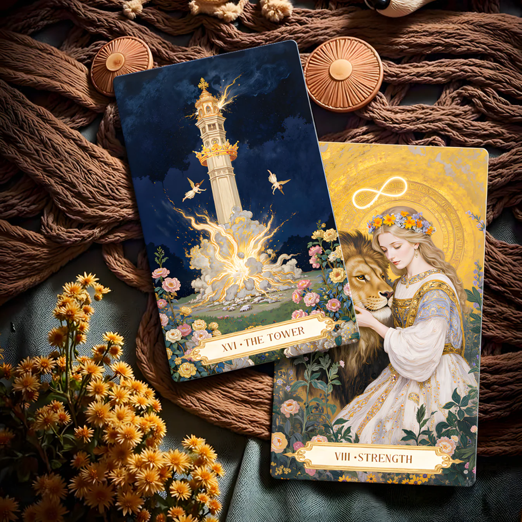 Moonshadow Floral Vow Tarot by MaxZ