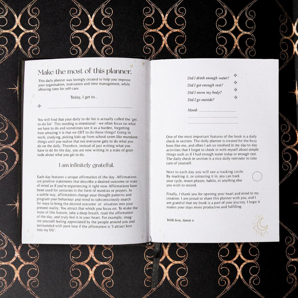 Dreamy Moons 2026 Daily Planner