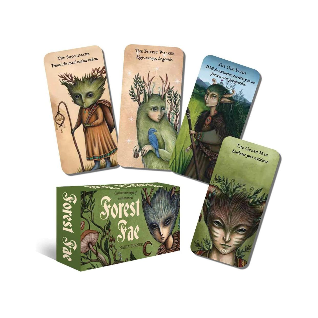 Forest Fae Messages Mini Cards by Nadia Turner | Rockpool Mini Oracle Deck