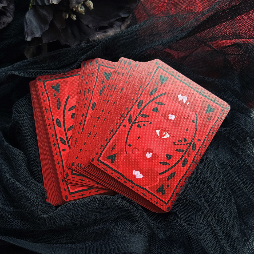 Blood Nightmare Lenormand - Crimson Edition