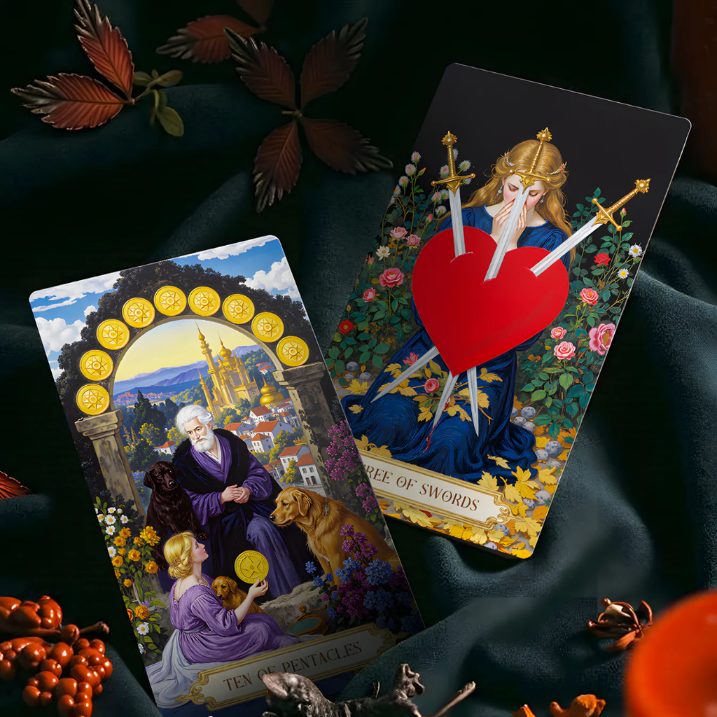 Moonshadow Floral Vow Tarot by MaxZ