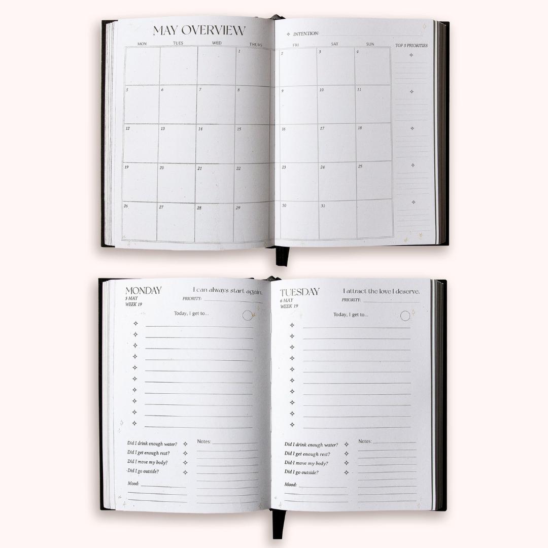 Dreamy Moons 2026 Daily Planner