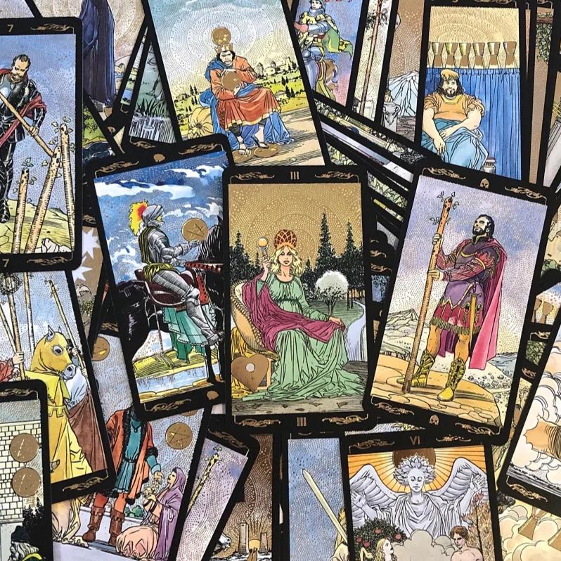 Golden Universal Tarot