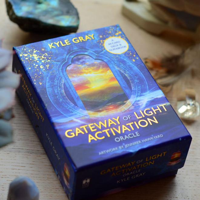 Gateway of Light Activation Oracle Deck by Kyle Gray