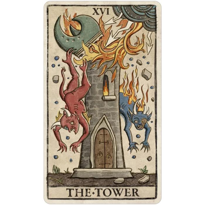 Trionfi Della Luna Tarot by Patrick Valenza
