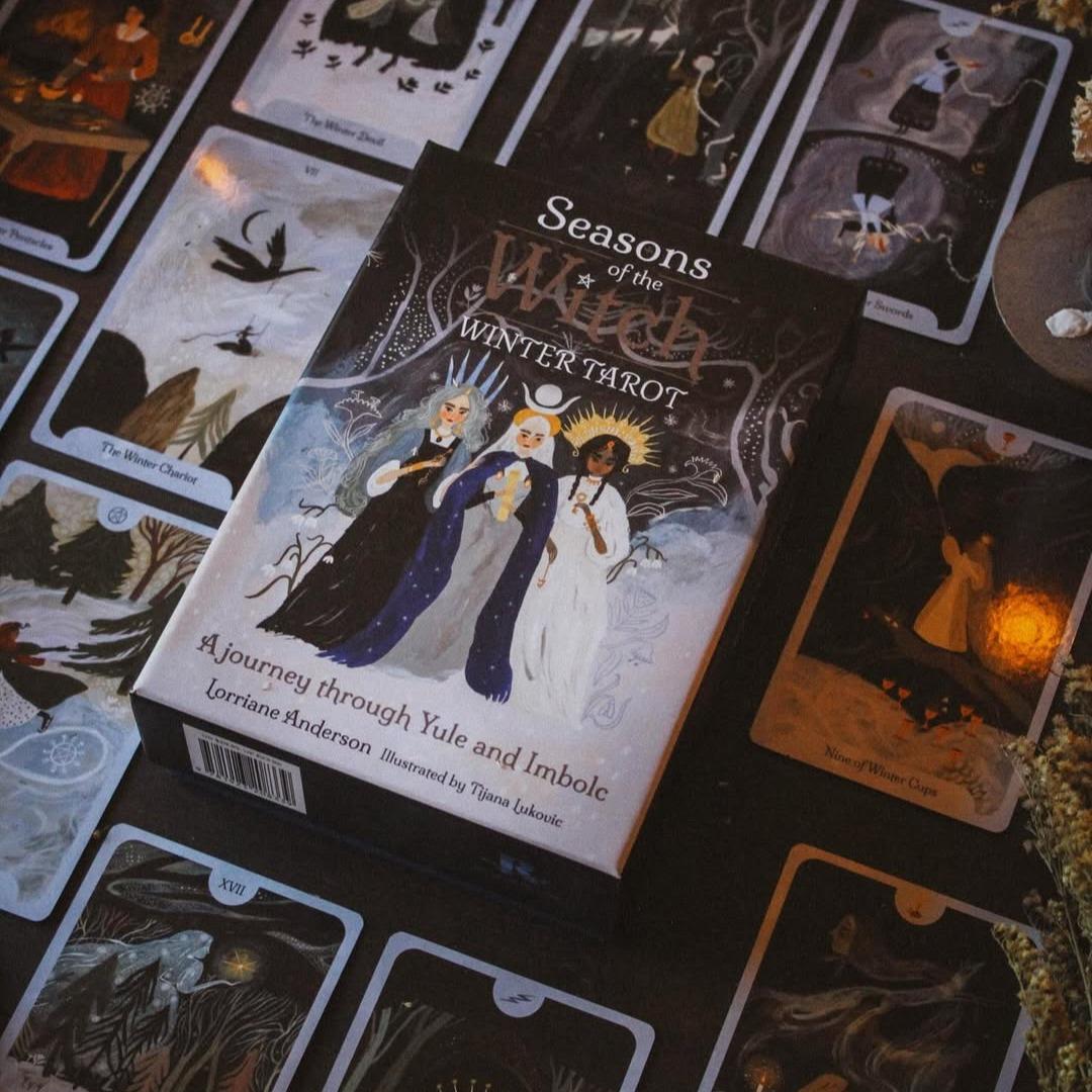Seasons of the Witch: Winter Tarot by Lorriane Anderson | Rockpool Tarot Card Deck
