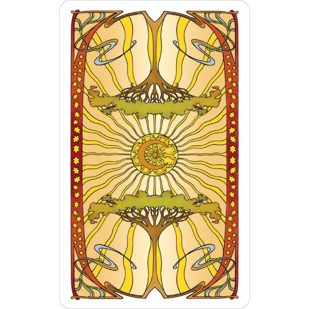 Golden Art Nouveau Tarot Mini