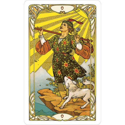 Golden Art Nouveau Tarot Mini