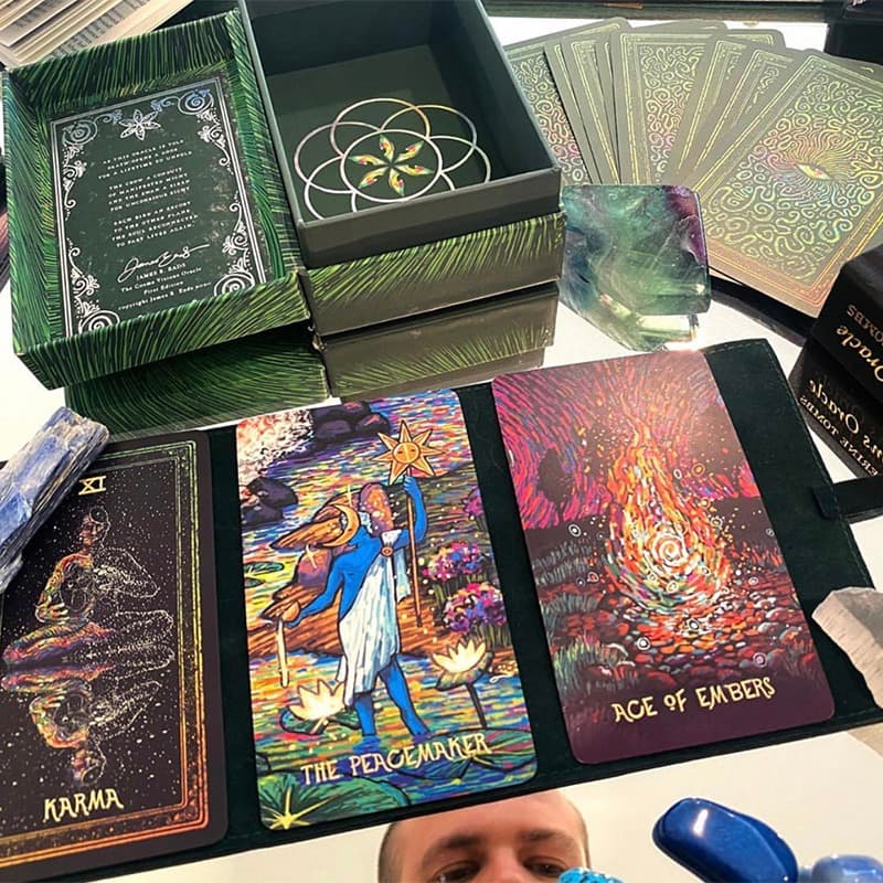 Cosma Visions Oracle Deck by James R Eads | Indie Tarot Oracle Deck