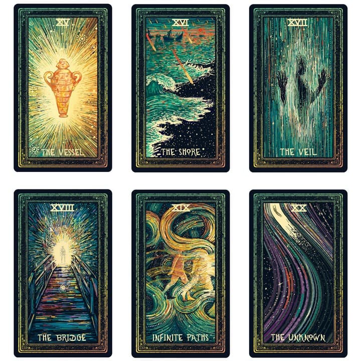 Cosma Visions Oracle Deck by James R Eads | Indie Tarot Oracle Deck