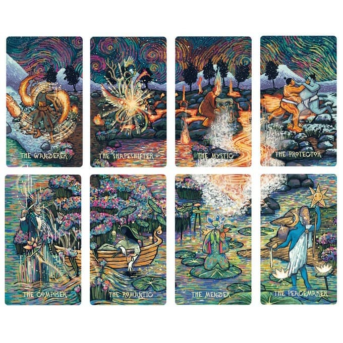 Cosma Visions Oracle Deck by James R Eads | Indie Tarot Oracle Deck