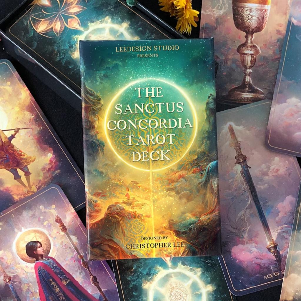 The Sanctus Concordia Tarot Deck | Indie Tarot Deck by Christopher Lee