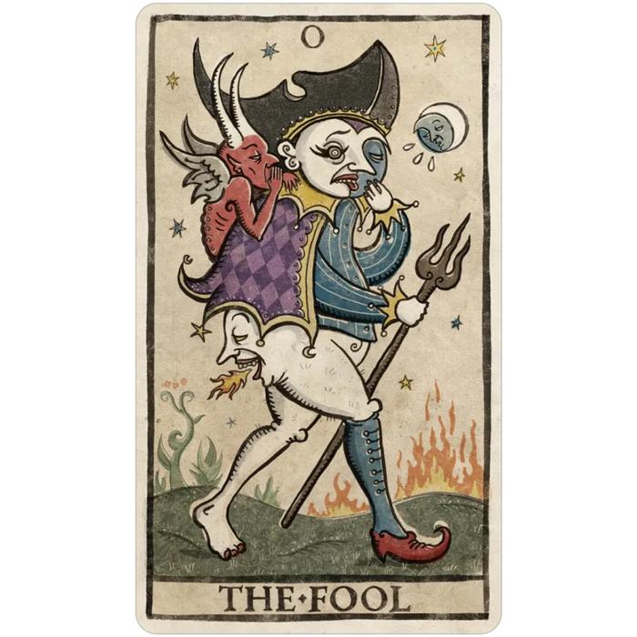 Trionfi Della Luna Tarot by Patrick Valenza