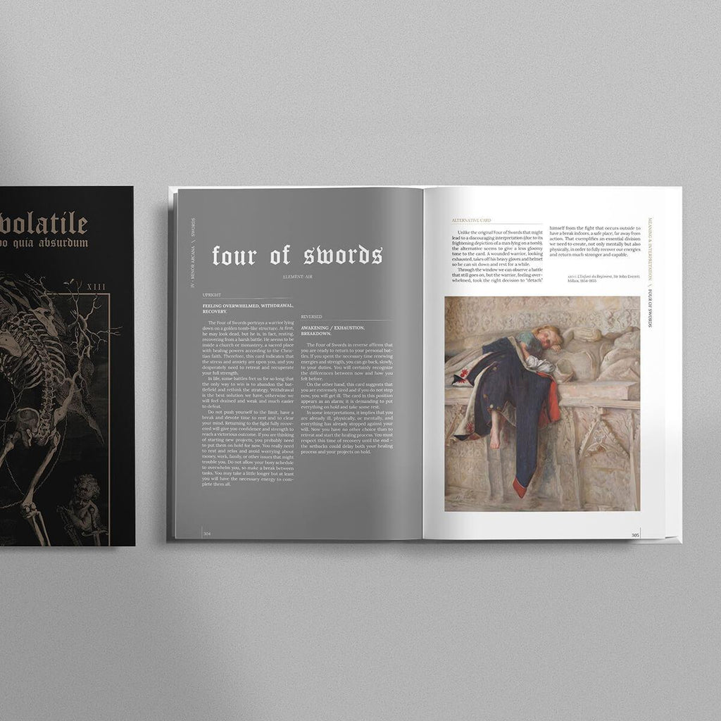 Terra Volatile Book by Credo quia Absurdum | Indie Tarot Book