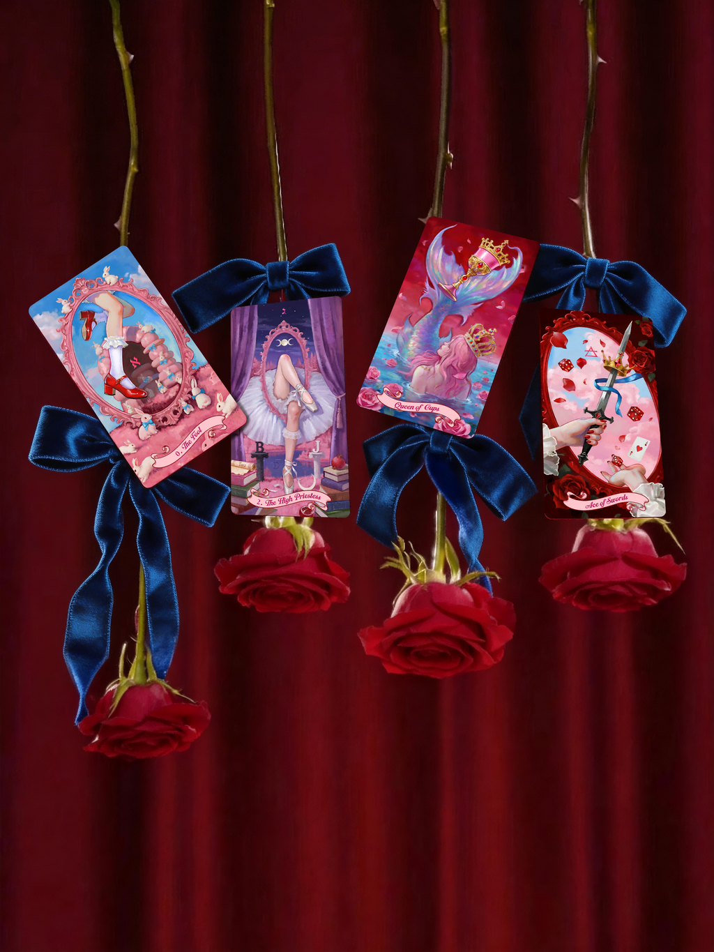 Scarlet Alice Tarot Deck - Deluxe Edition
