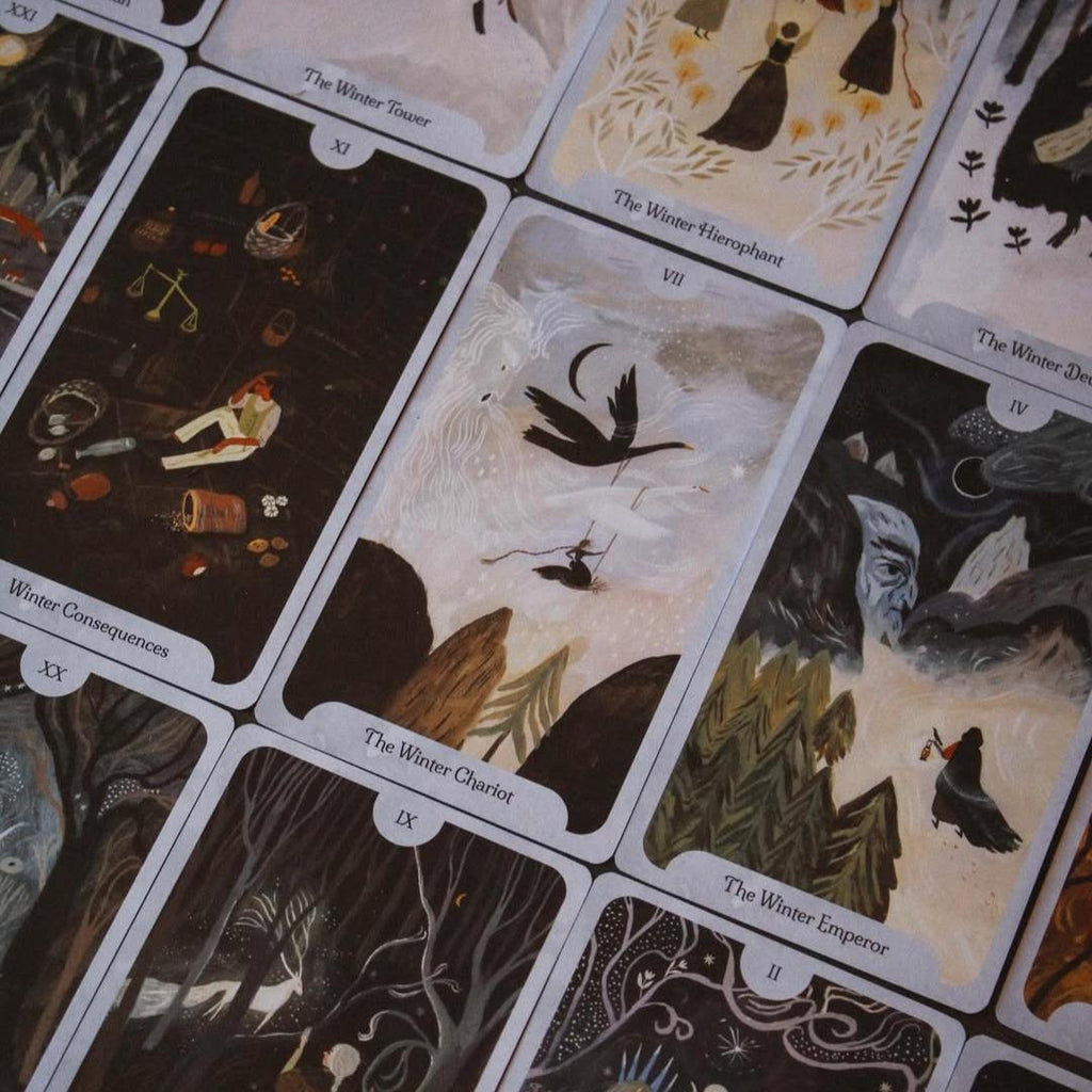 Seasons of the Witch: Winter Tarot by Lorriane Anderson | Rockpool Tarot Card Deck
