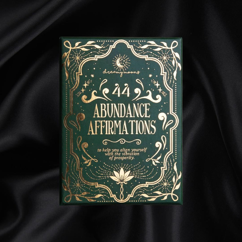Abundance Affirmation Cards Dreamy Moons