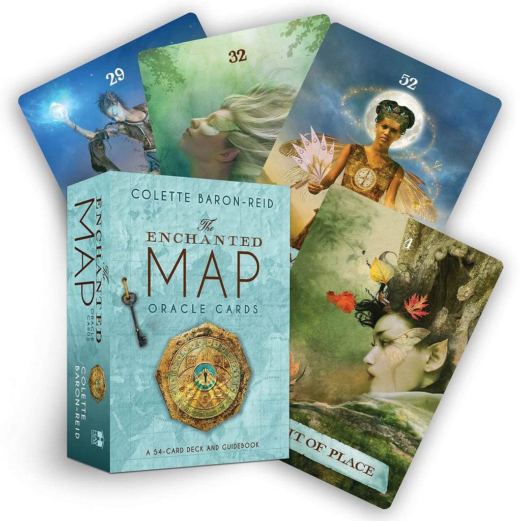 The Enchanted Map Oracle Card Deck | Kartu Oracle Tarot