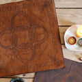 Green Glyphs Casting Cloth | Prisma Visions Altar Tarot Cloth